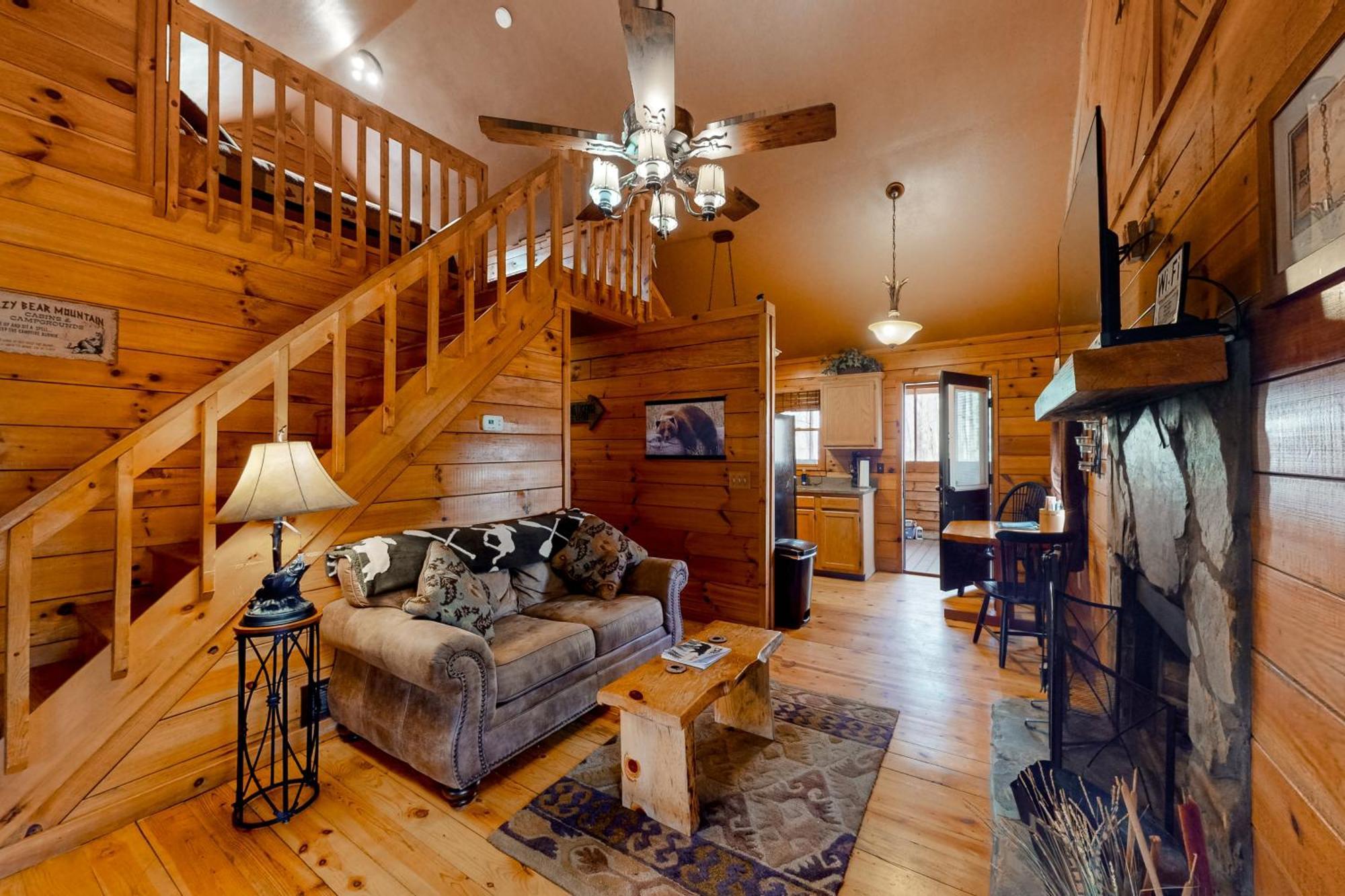 Lazy Bear Cabin Sautee Nacoochee Bagian luar foto