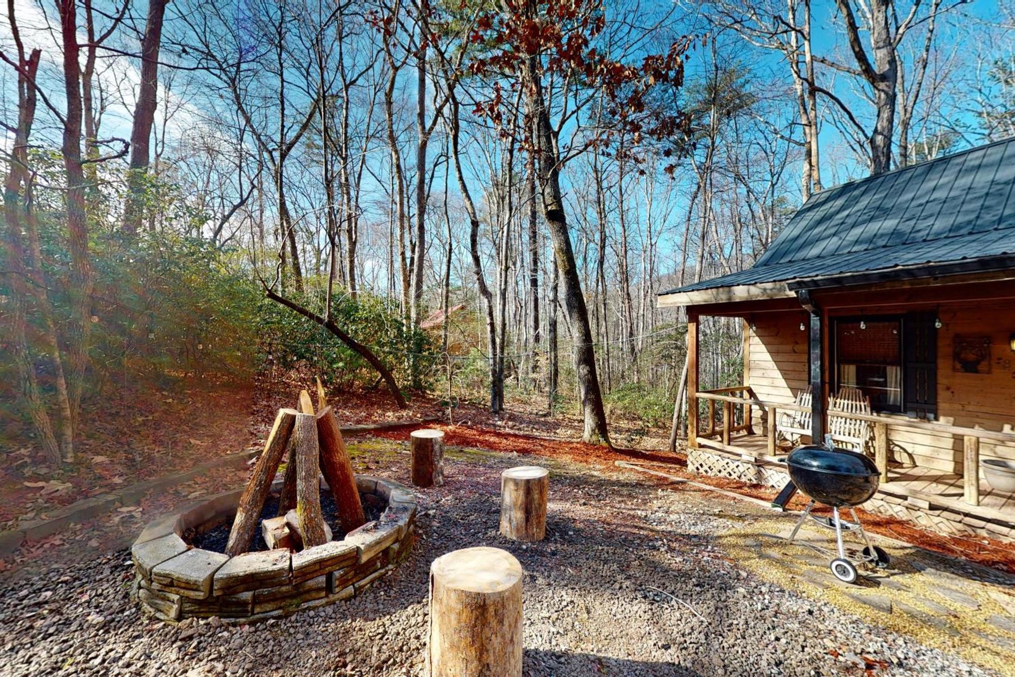 Lazy Bear Cabin Sautee Nacoochee Bagian luar foto